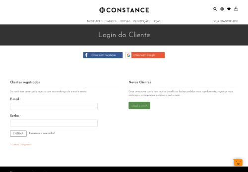 
                            1. Nome de usuário do cliente | Constance - Sapatos & Acessórios
