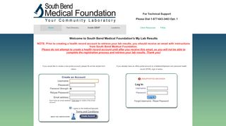 
                            10. NoMoreClipboard.com: South Bend Medical Foundation Log On