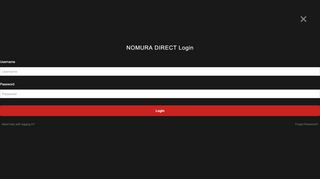 
                            12. NOMURA DIRECT Login - บล.โนมูระ พัฒนสิน: NOMURA DIRECT