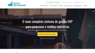
                            6. Nomus ERP Industrial | O mais completo sistema de gestão ERP para ...