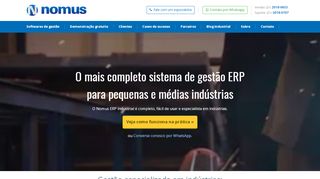 
                            2. Nomus | Softwares de gestão para indústrias. PCP Integrado ao ERP ...