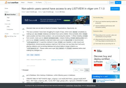 
                            12. Non-admin users cannot have access to any LISTVIEW in vtiger crm 7 ...