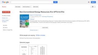
                            13. Non-Conventional Energy Resources (For UPTU & UTU) - Google Books Result