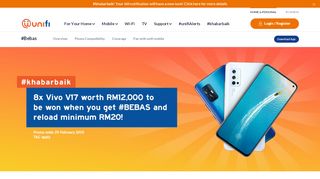 
                            12. Non-Expiry Prepaid Mobile Plans With Personalised Add-Ons | unifi