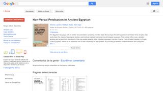 
                            6. Non-Verbal Predication in Ancient Egyptian
