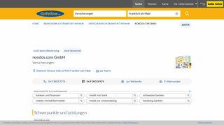 
                            11. ▷ nondos.com GmbH in Frankfurt am Main, Elektron Strasse 100 ...