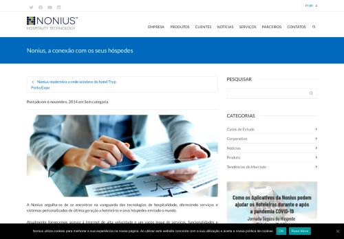 
                            3. Nonius, the connection to your guests - Nonius