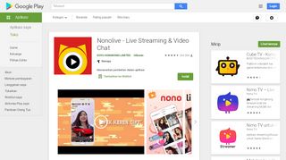 
                            12. Nonolive - Live Streaming & Video Chat - Aplikasi di Google Play