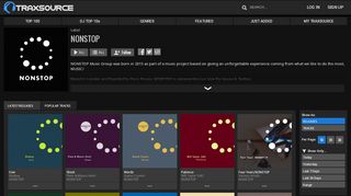 
                            5. NONSTOP Tracks & Releases on Traxsource