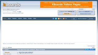 
                            6. Nook Press login problems? - KBoards