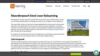 
                            8. Noorderpoort kiest voor itslearning - itslearning - Nederland