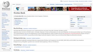 
                            6. Nordax Bank – Wikipedia