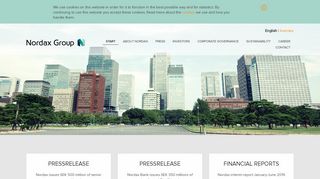 
                            11. Nordax Group - Startpage