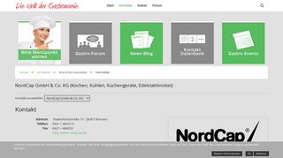 
                            8. NordCap GmbH & Co. KG - Die Welt der Gastronomie