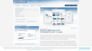 
                            6. Nordcapital - Investor's Lounge