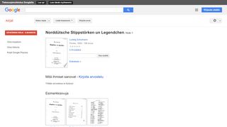 
                            11. Norddütsche Stippstörken un Legendchen - Google-teoshaun tulos