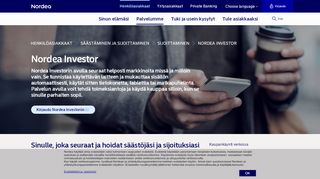 
                            1. Nordea Investor - Sijoittaminen | Nordea.fi