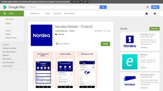 
                            10. Nordea Mobile - Finland - Apps on Google Play