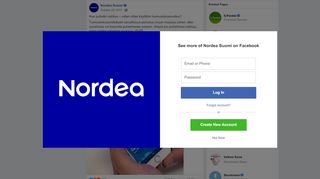 
                            10. Nordea Suomi - Kun puhelin vaihtuu – miten ottaa käyttöön ...