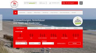 
                            4. Norderney Zimmerservice: Unterkünfte & Ferienwohnungen auf ...