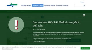 
                            3. Nordhessischer VerkehrsVerbund: HandyTicket - NVV