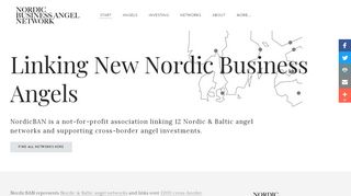 
                            5. NORDIC BUSINESS ANGEL NETWORK - NORDICBAN - Nordic ...