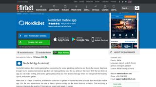 
                            10. NordicBet Mobile App for iOS & Android – Download and Install (2019)
