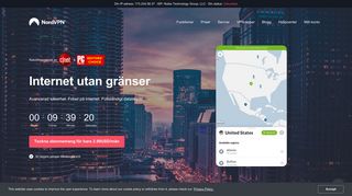 
                            2. NordVPN: Bästa VPN-tjänsteleverantör