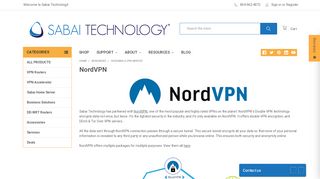 
                            13. NordVPN Service Provider - Sabai Technology