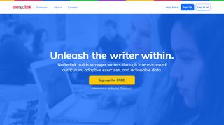 
                            5. NoRedInk is on a mission to build better writers