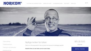 
                            3. Noricom | Nyttige lenker for tolker — Noricom