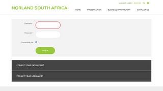 
                            10. Norland Products South Africa - Account Login