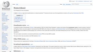 
                            9. Norm (chess) - Wikipedia