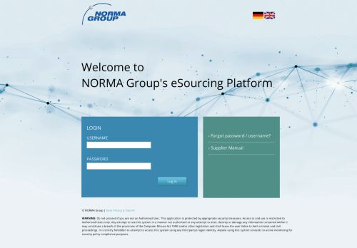 
                            5. NORMA Group - eSourcing Plattform