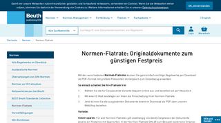 
                            6. Normen-Flatrate - Beuth.de - Beuth Verlag