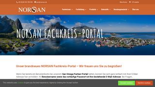
                            1. NORSAN Fachkreis-Portal: Login
