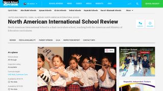 
                            4. North American International School Review - WhichSchoolAdvisor