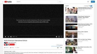 
                            8. North American International School - YouTube