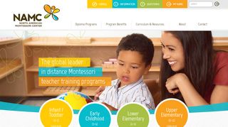 
                            3. North American Montessori Center: Welcome to NAMC Teacher Training