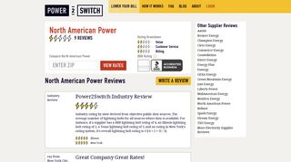 
                            5. North American Power Reviews | Power2Switch