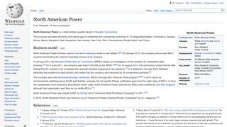 
                            4. North American Power - Wikipedia
