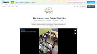 
                            9. North Vancouver School District on Vimeo