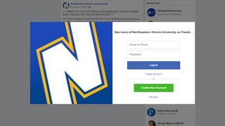 
                            5. Northeastern Illinois University - Facebook