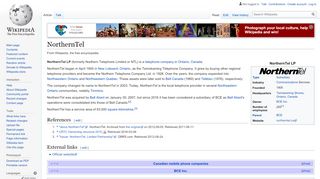 
                            11. NorthernTel - Wikipedia