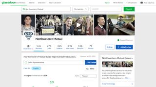 
                            12. Northwestern Mutual Sales Representative Reviews | Glassdoor