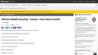 
                            7. Norton Mobile Security - Locate - How does it work? | Symantec ...