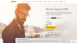 
                            5. Norton Secure VPN - VPN Service - Download Free Now