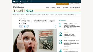 
                            8. Norway aims to create world's longest scream - Telegraph