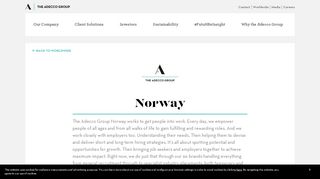 
                            9. Norway - The Adecco Group