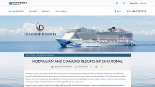 
                            12. Norwegian and Diamond Resorts International | Norwegian Cruise ...
